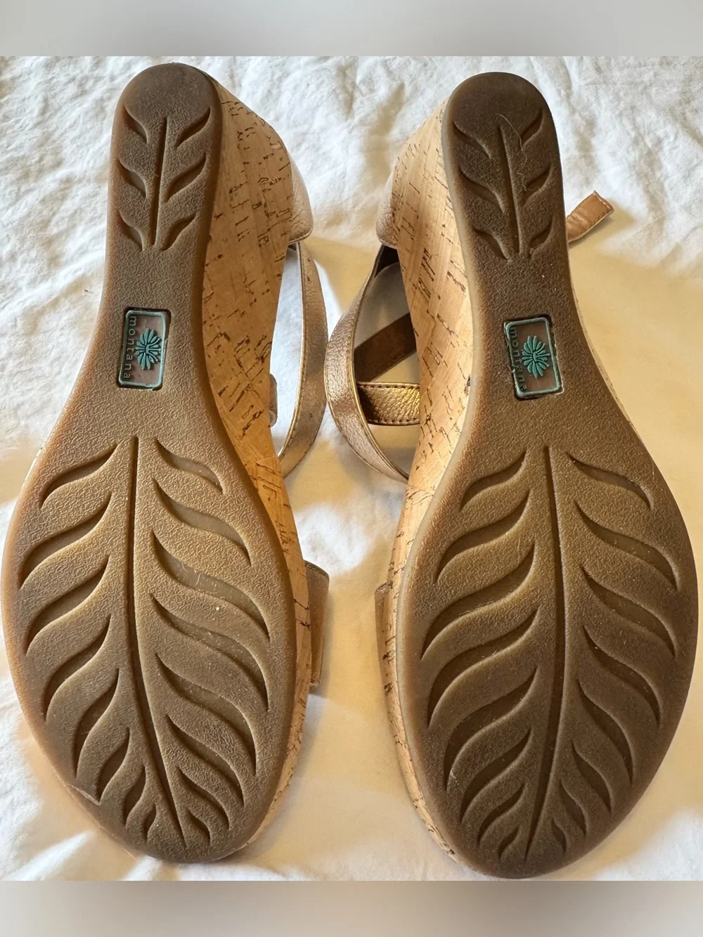 Montana Metallic Gold Strappy Studded Sandals for Women